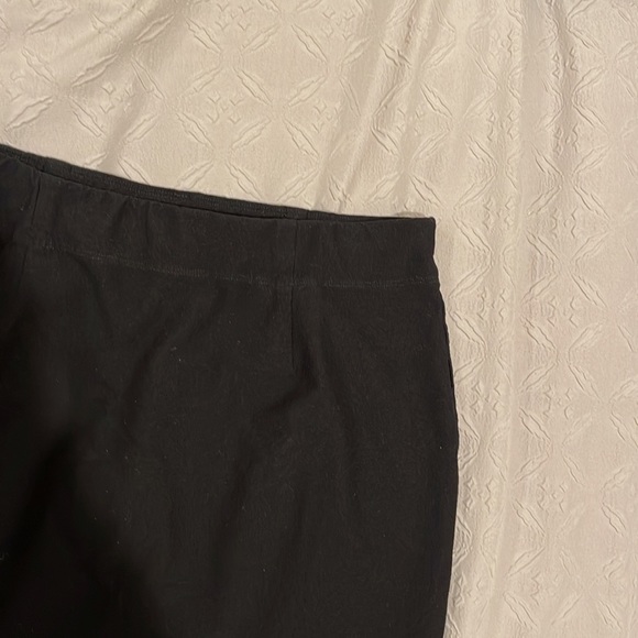 Eileen Fisher Black Mini Skirt Size Petite M - Picture 3 of 8